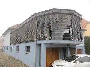 99 - veranda brise soleil orientable